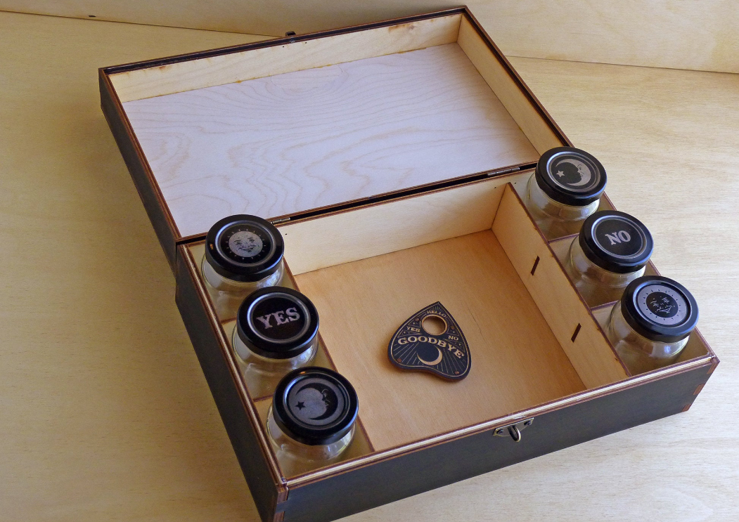 Custom ouija board storage box