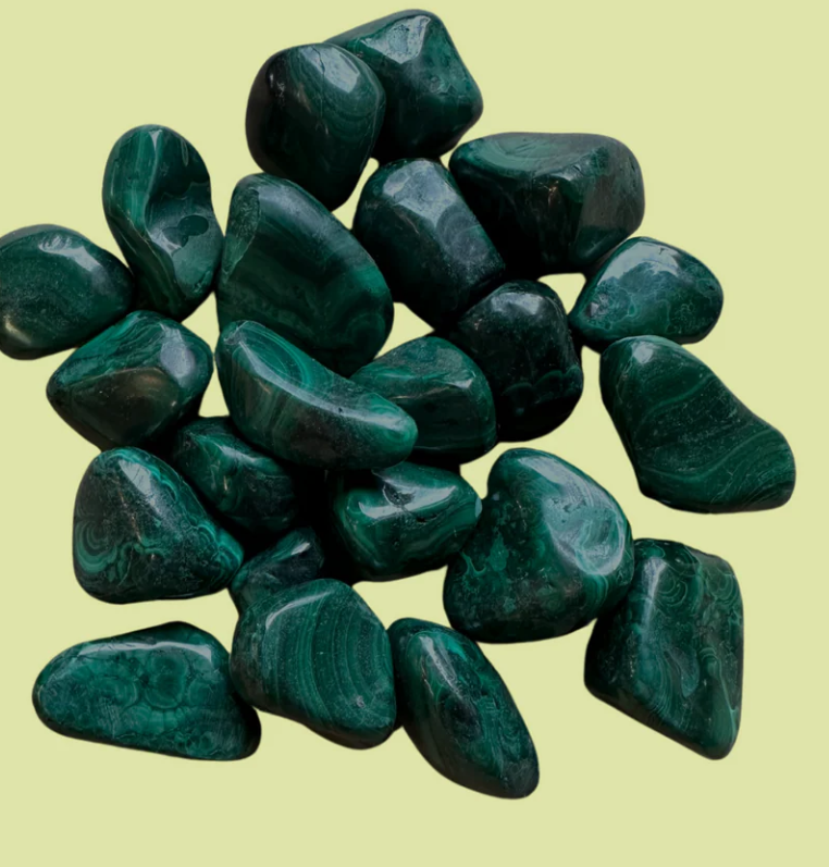 Small tumbled crystals
