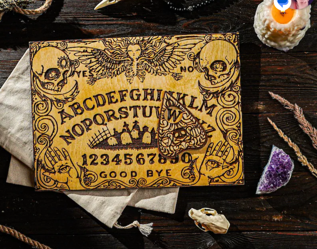CUSTOM ENGRAVED OUIJA BOARDS