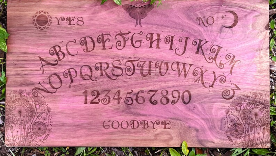 CUSTOM ENGRAVED OUIJA BOARDS