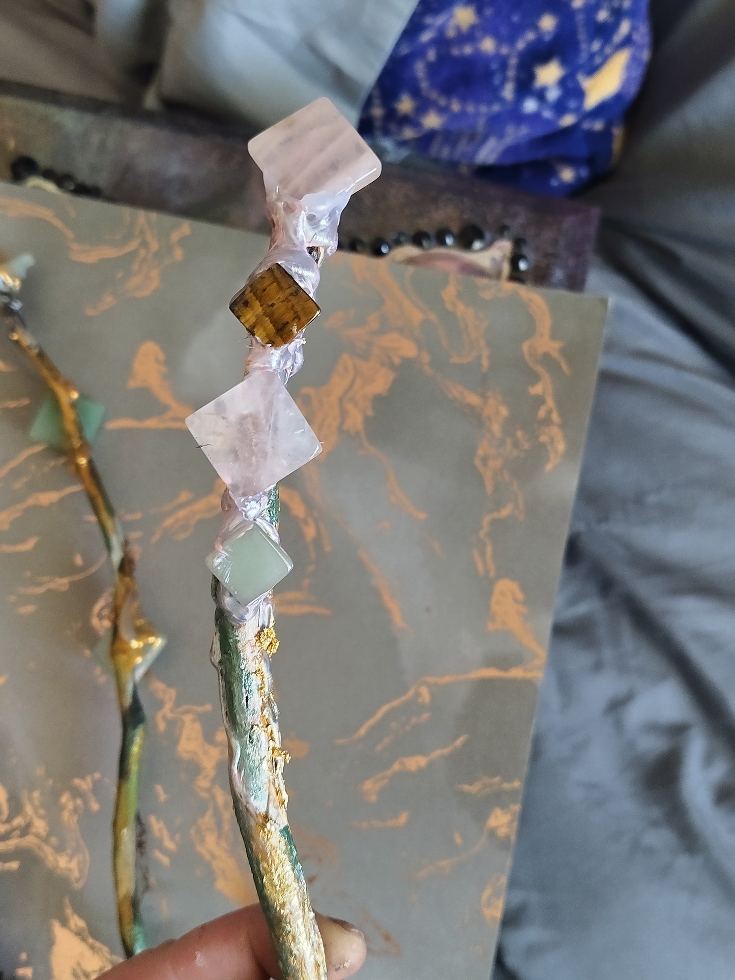 HANDMADE WITCHES STAFF