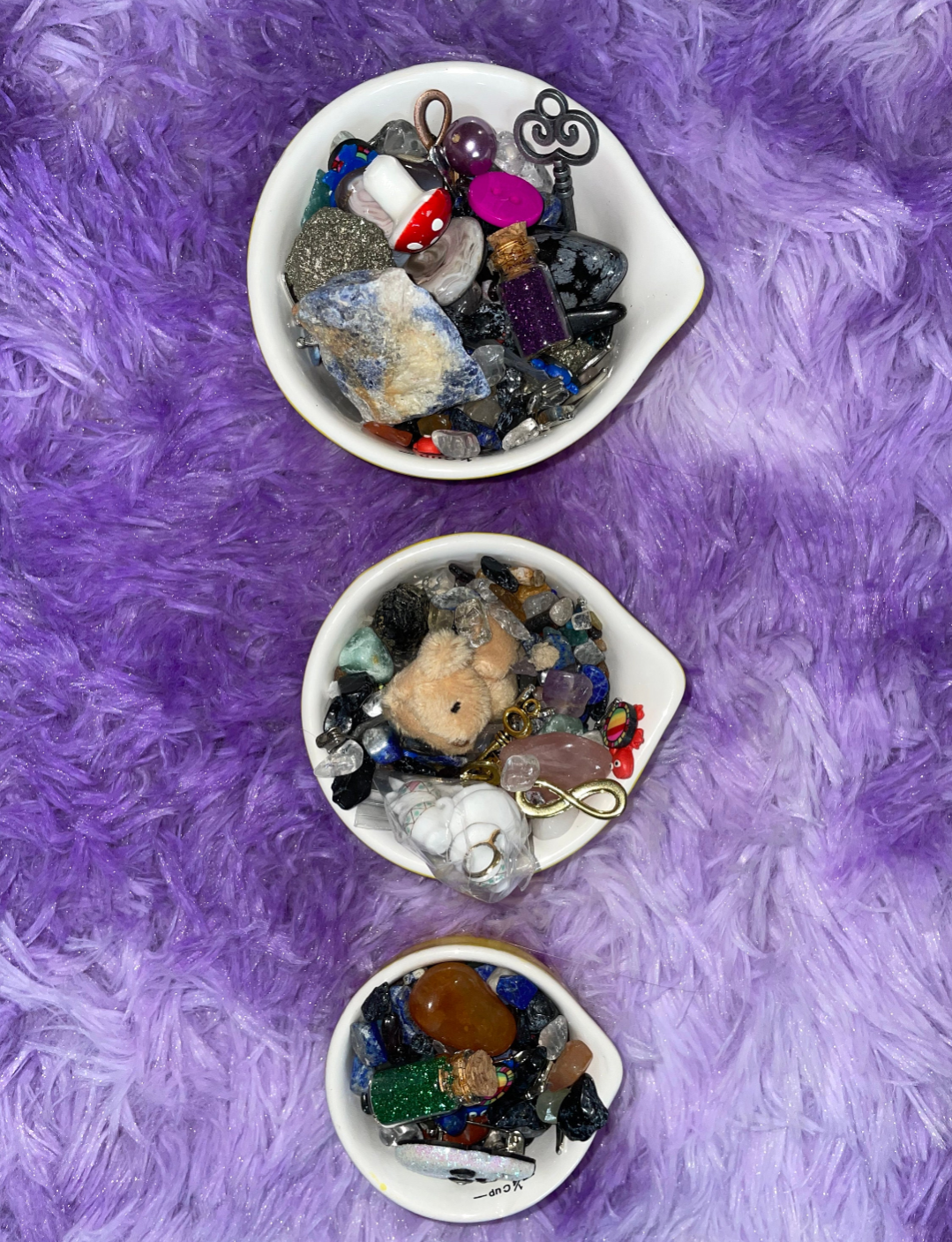 Crystal confetti