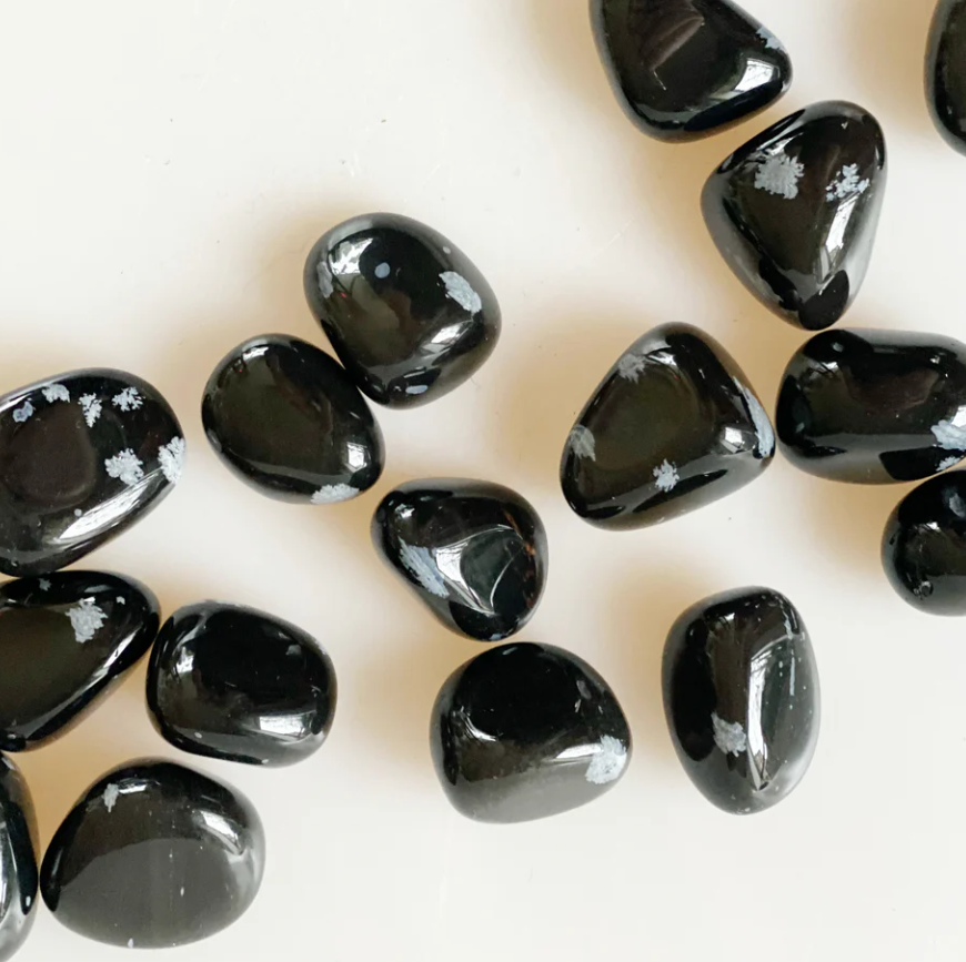 Small tumbled crystals