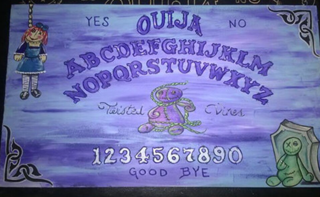 HAND PAINTED THEMED OUIJA BOARDS