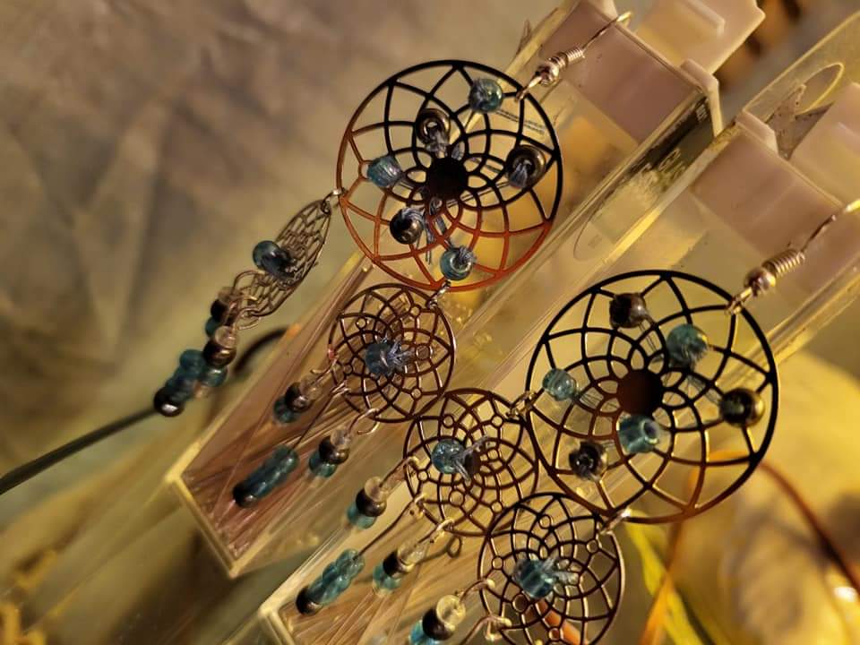 HANDMADE DREAMCATCHER EARRINGS