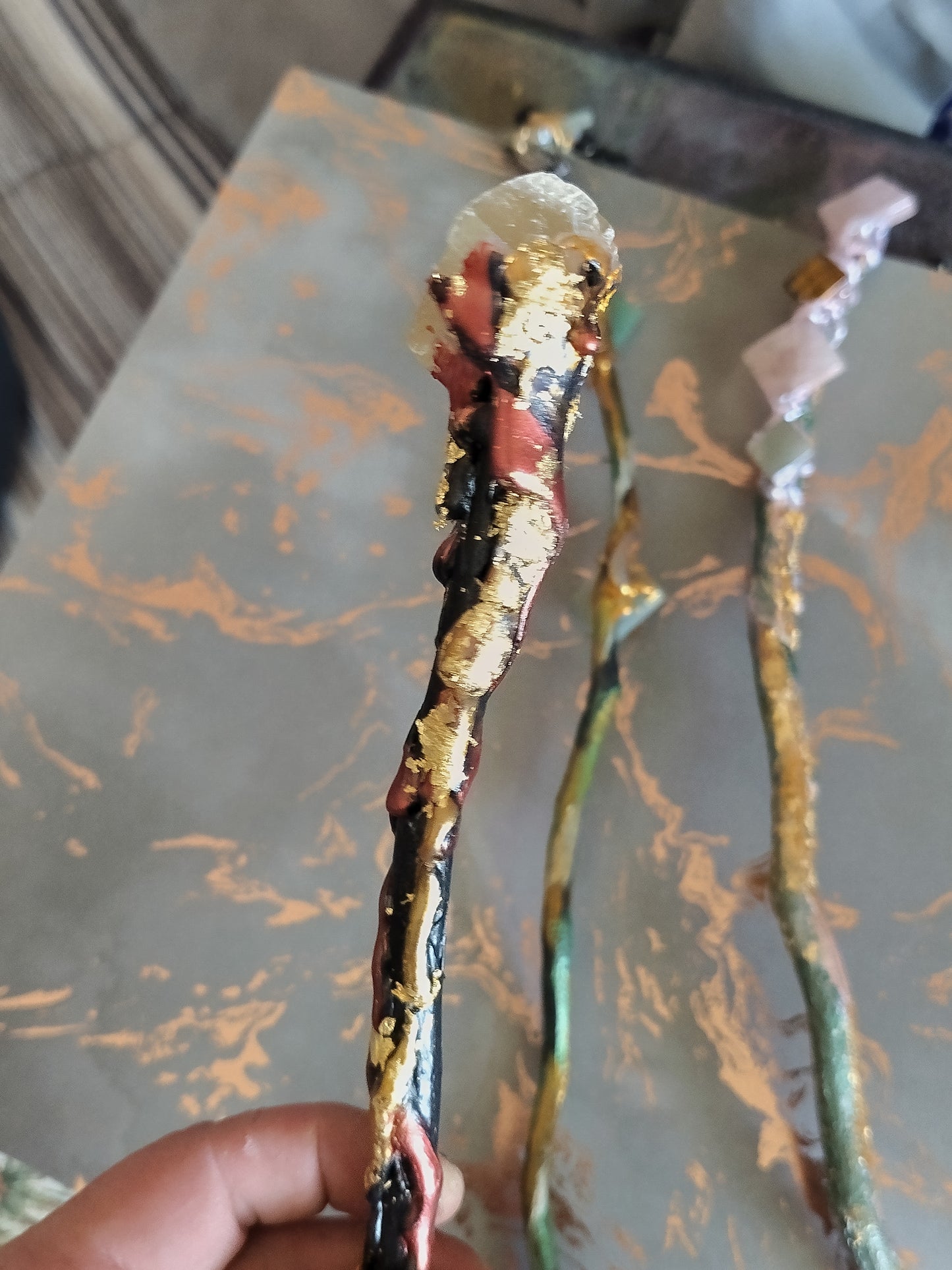 HANDMADE WITCHES STAFF
