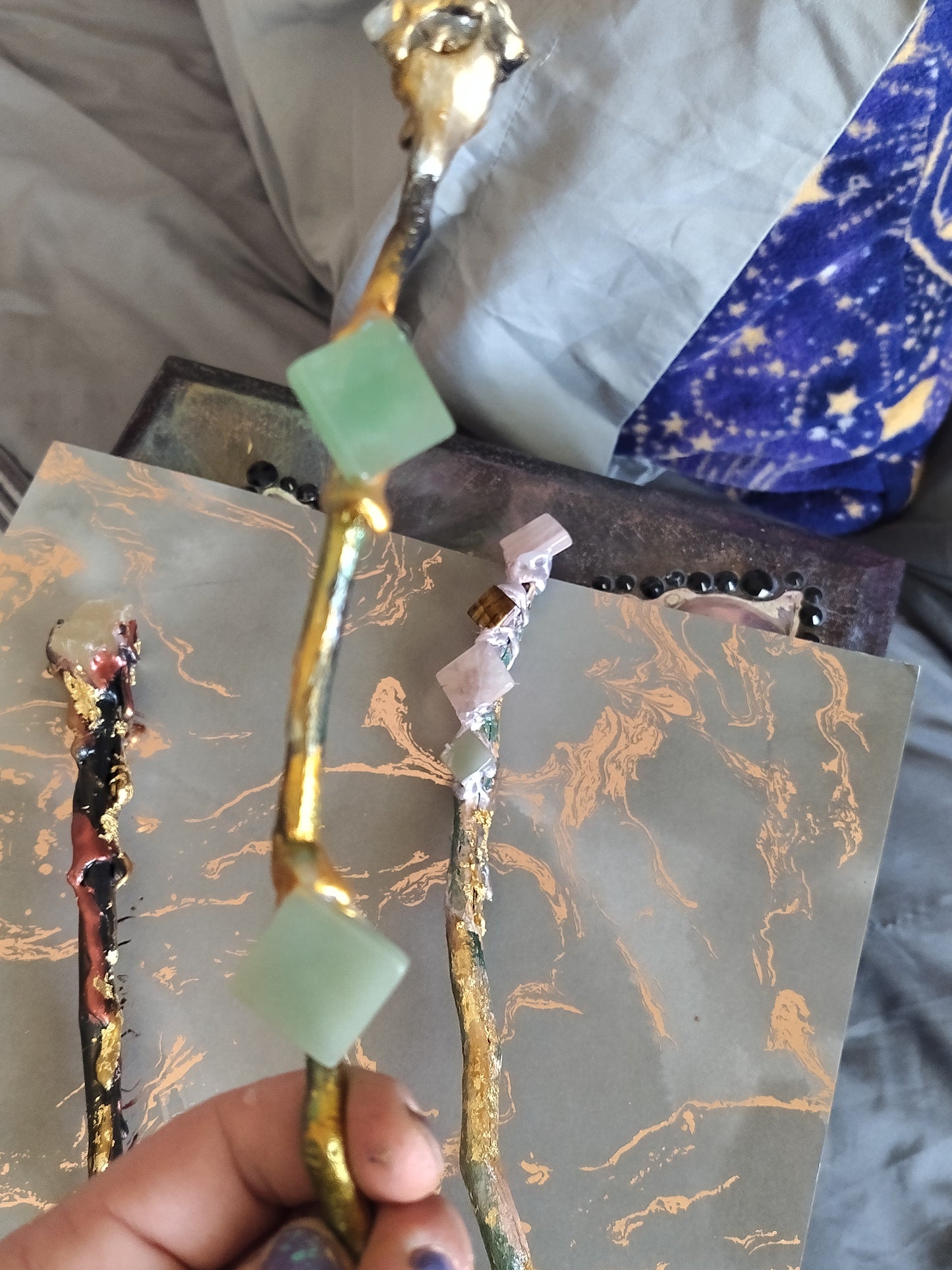 HANDMADE WITCHES STAFF