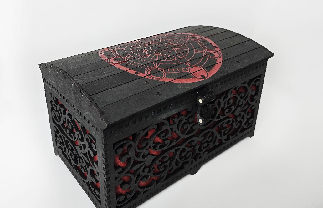 Tarot card organizer box