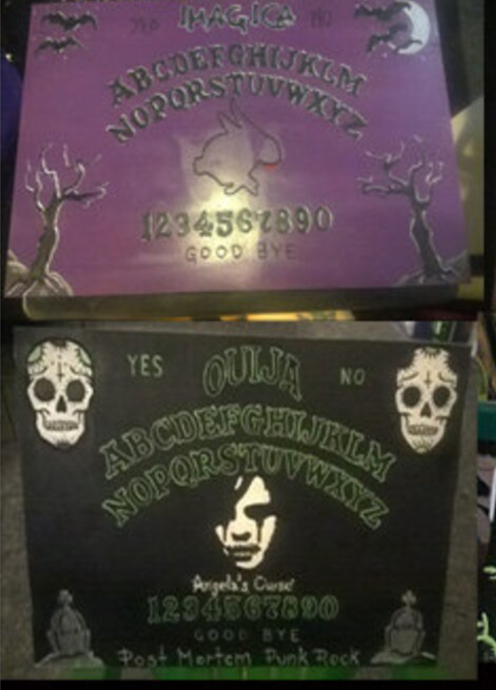 HAND PAINTED THEMED OUIJA BOARDS