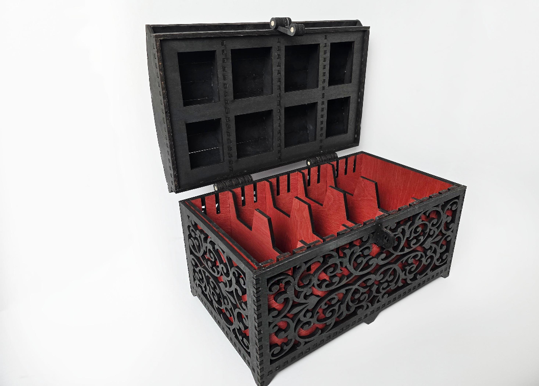 Tarot card organizer box