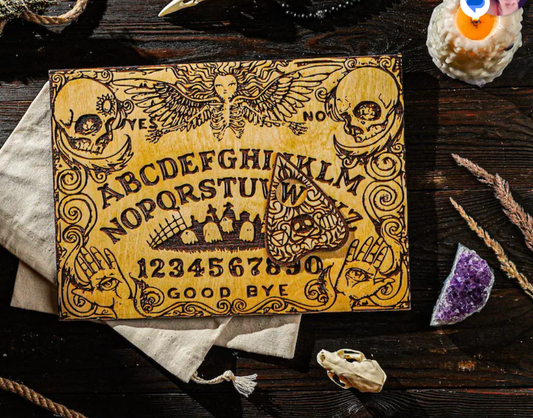 CUSTOM ENGRAVED OUIJA BOARDS