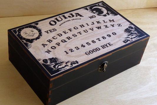 Custom ouija board storage box