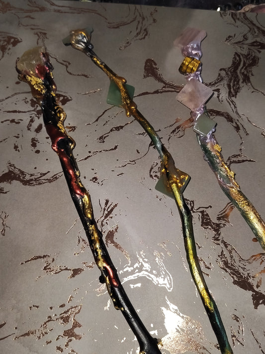 HANDMADE WITCHES STAFF